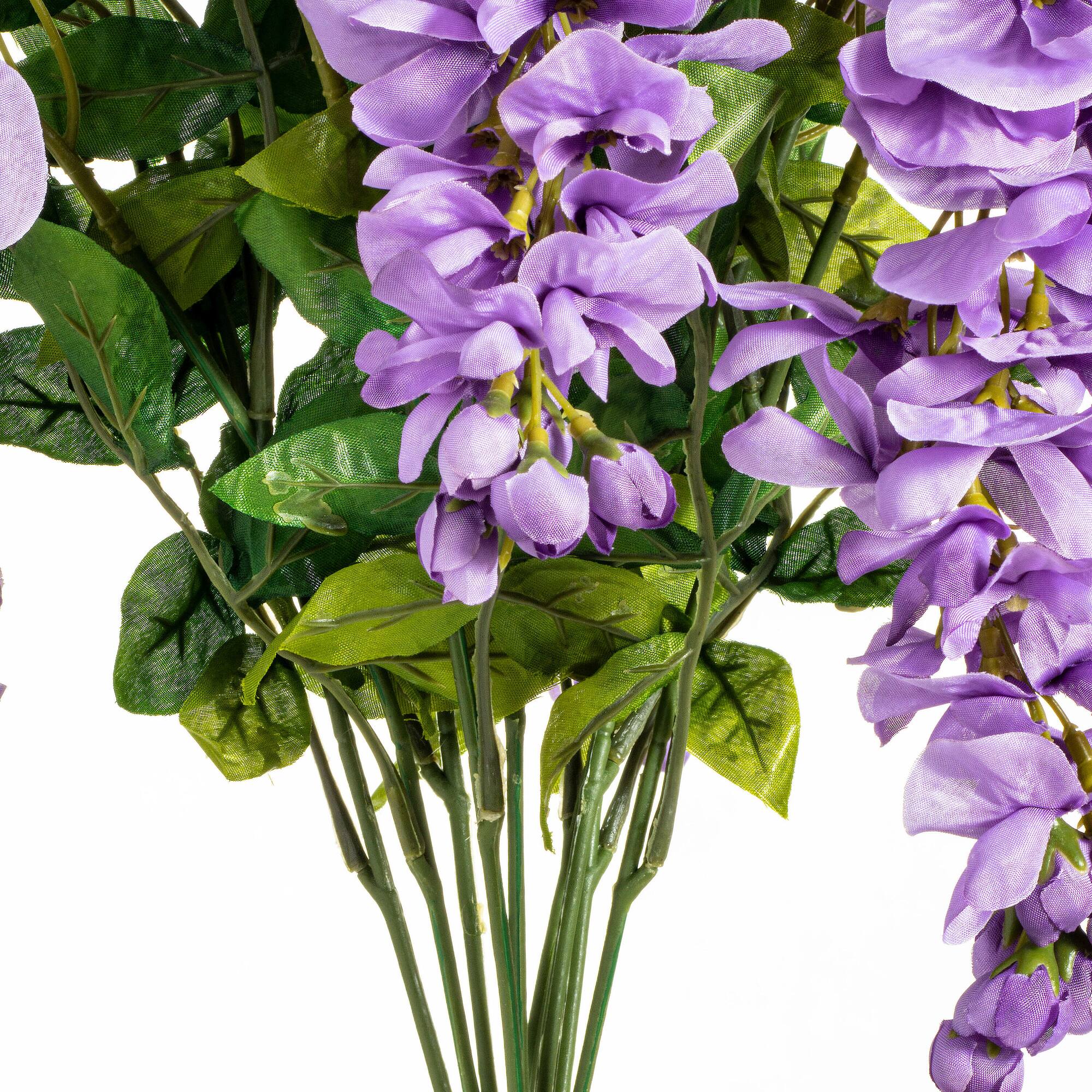 Artificial Lavender Wisteria Bush